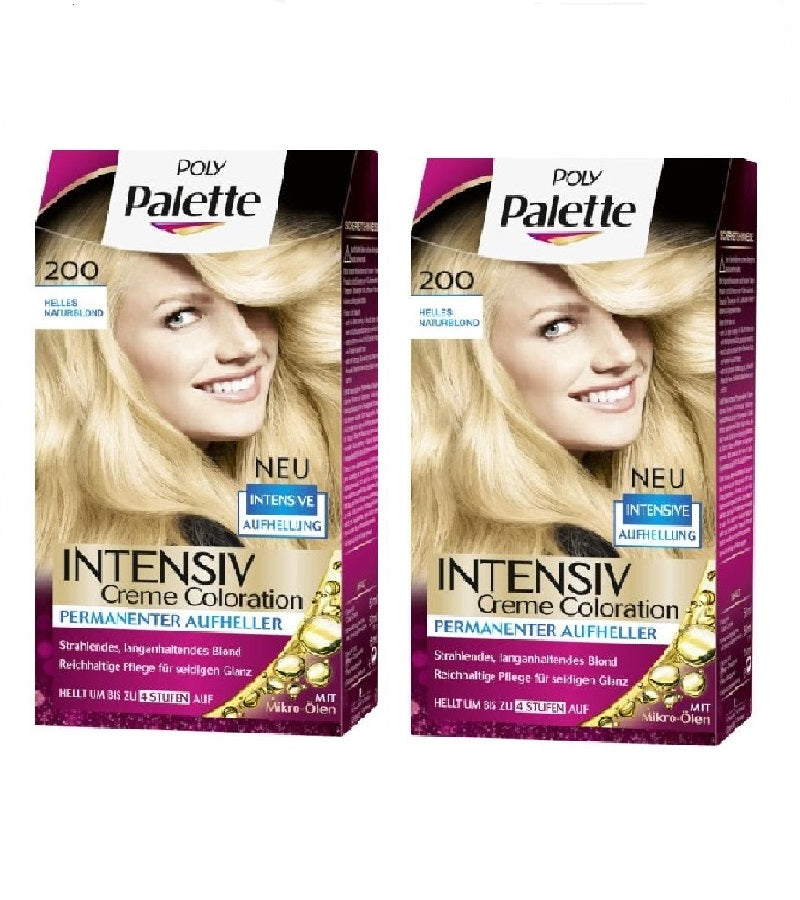 2xPack Schwarzkopf POLY PALETTE Intensive Creme Hair Coloration - 24 Varieties