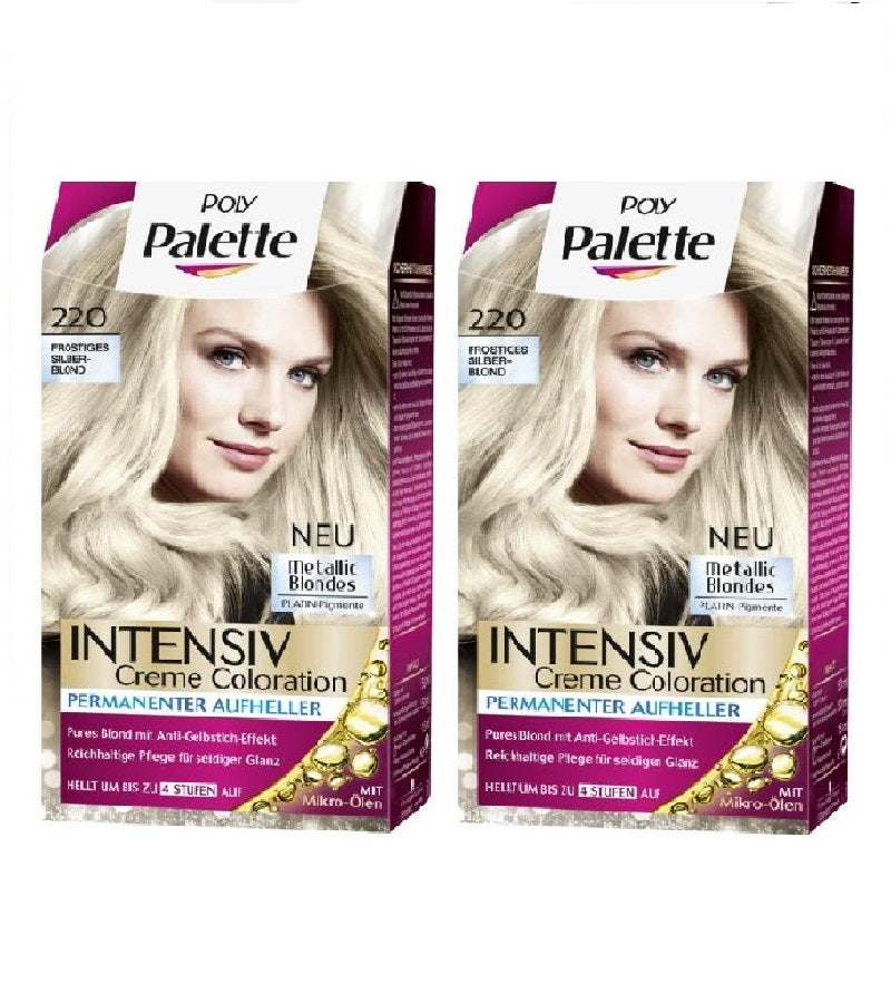 2xPack Schwarzkopf POLY PALETTE Intensive Creme Hair Coloration - 24 Varieties