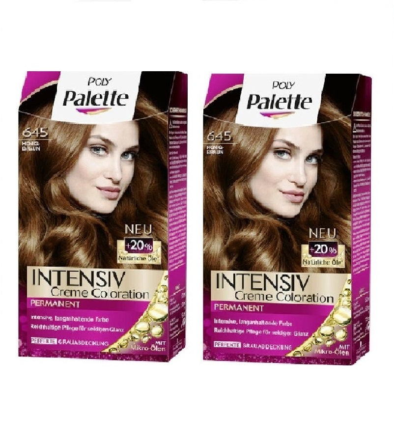 2xPack Schwarzkopf POLY PALETTE Intensive Creme Hair Coloration - 24 Varieties