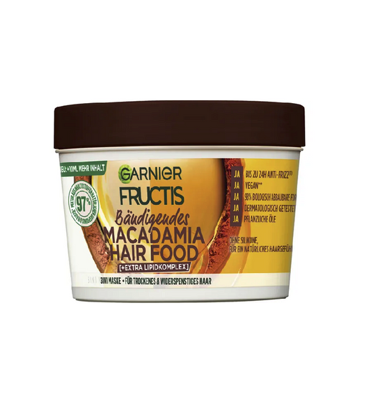 Garnier Fructis Macadamia Soft Hair Food 3in1 Mask - 400 ml