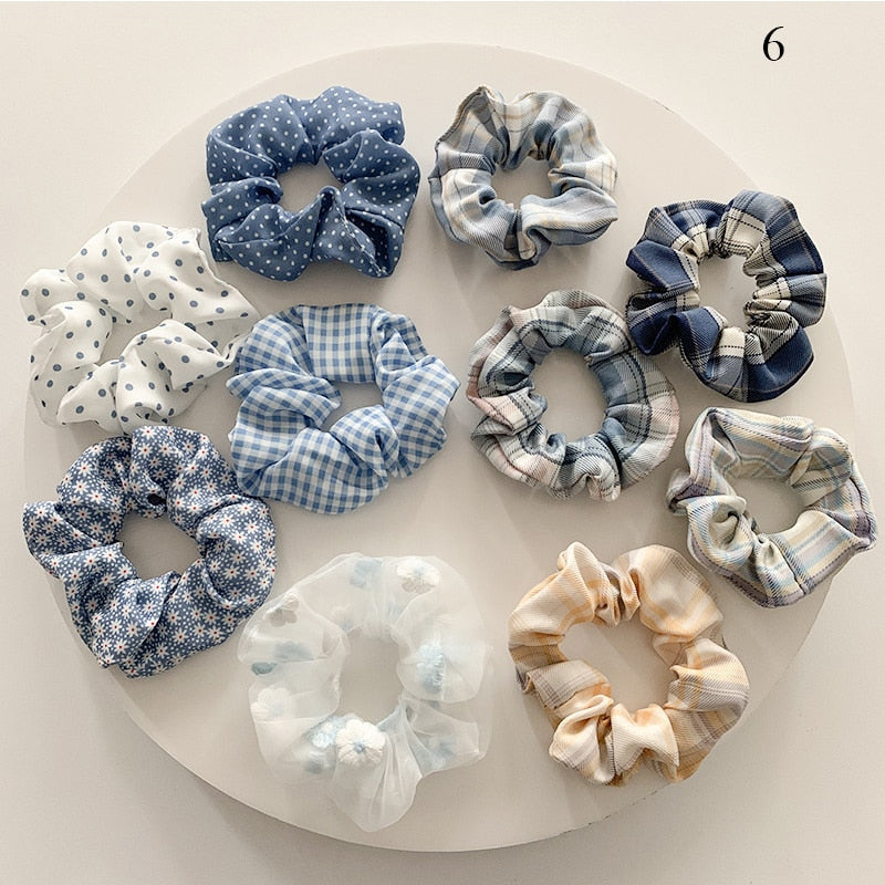 7PCS Plush Scrunchies