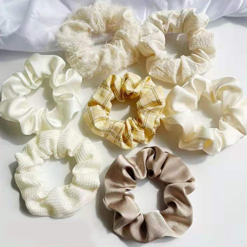 7PCS Plush Scrunchies