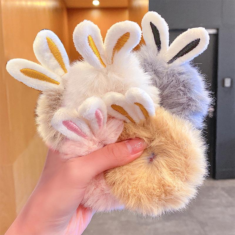 7PCS Plush Scrunchies