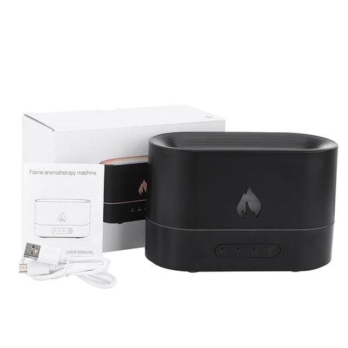 Double Color Flame Diffuser Essential Oils Fragrance Aroma Air - zoter Shop