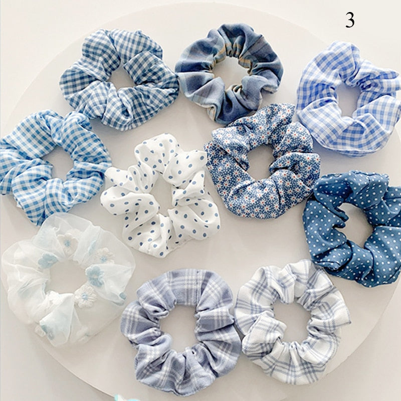 7PCS Plush Scrunchies