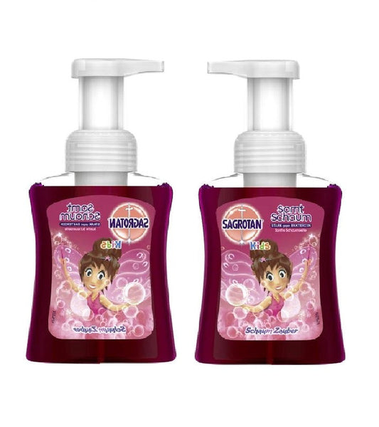 2xPack SAGROTAN Kids Velvet Foam Magic Liquid Soap - 500 ml