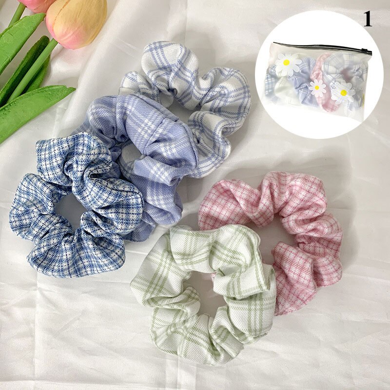 7PCS Plush Scrunchies