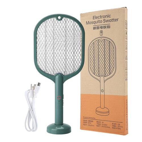 Smart Electric Insect Racket Swatter Zapper 3000V USB Rechargeable - zoter Shop