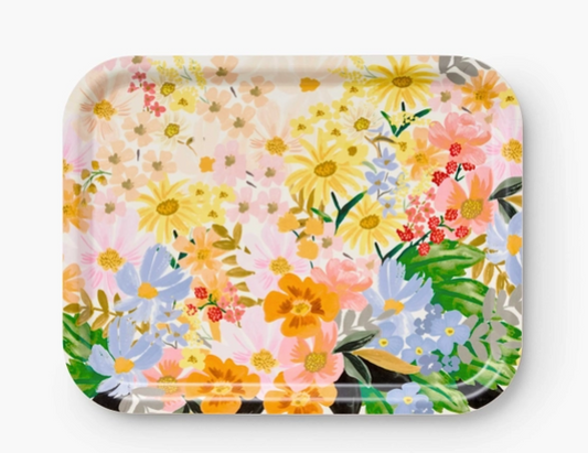 Marguerite Rectangle Serving Tray