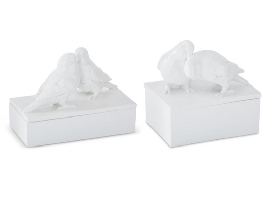 Resin Love Birds Box
