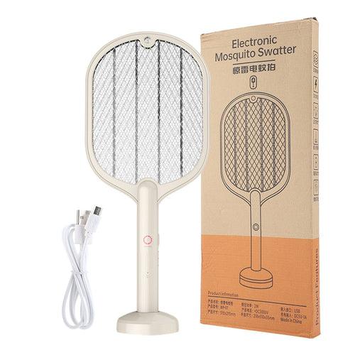 Smart Electric Insect Racket Swatter Zapper 3000V USB Rechargeable - zoter Shop