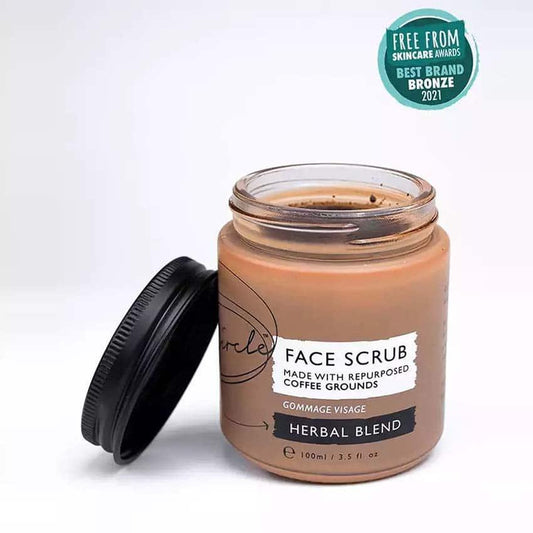 Coffee Face Scrub Herbal Blend For Acne