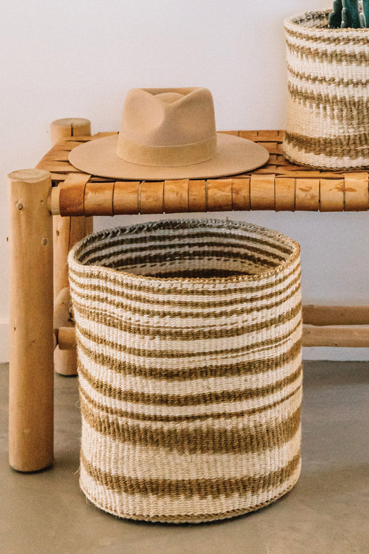 X-Large Smoke Swirl Storage Basket