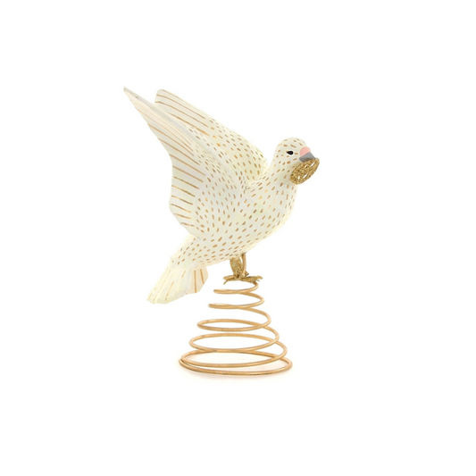 Peace on Earth Dove Tree Topper