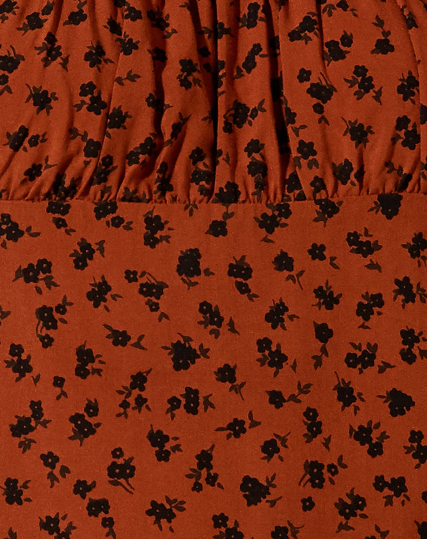 Varie Mini Dress in Dainty Daisy Bombay Brown