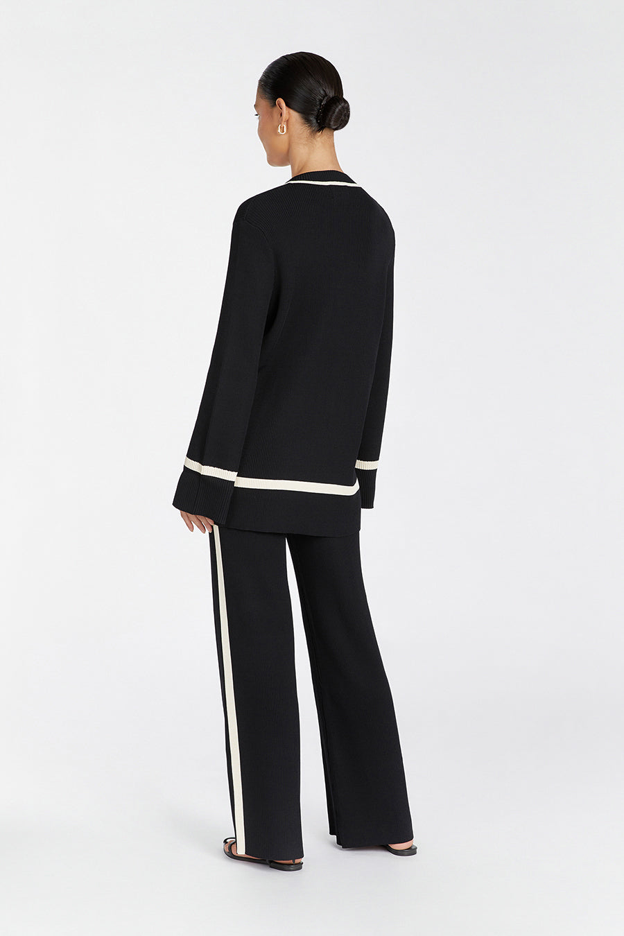ELSIE BLACK KNIT PANT