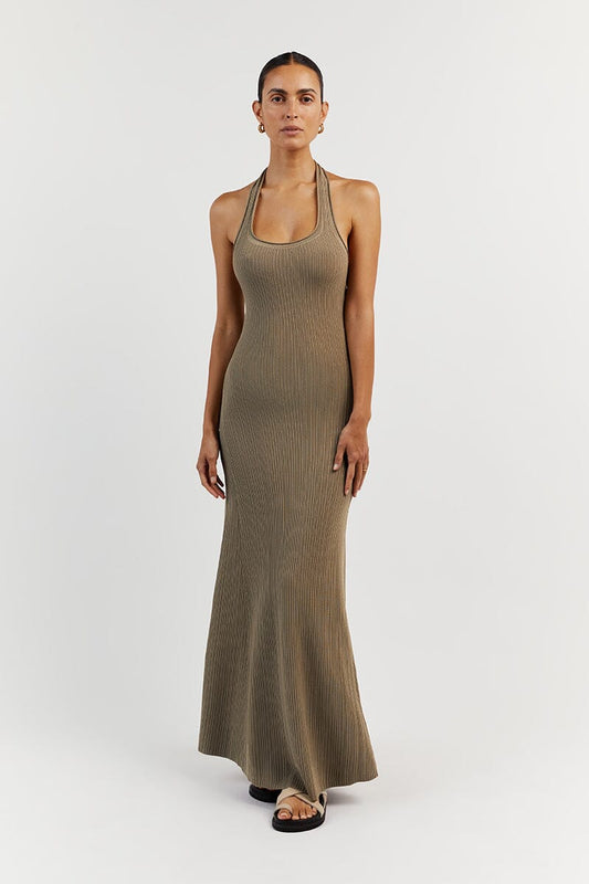 EDDISON MOSS KNIT MIDI DRESS Clothing DISSH Boutiques S MOSS