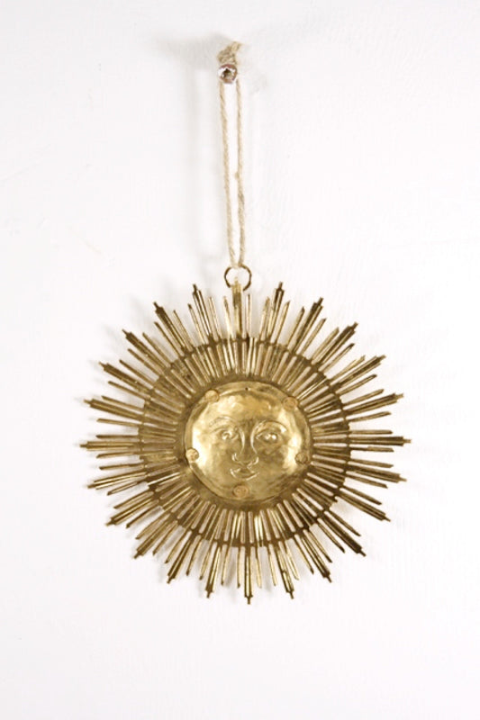 Gold Soleil Wall Charm