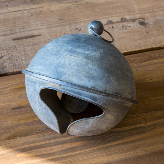 Weathered Tin Jingle Bell