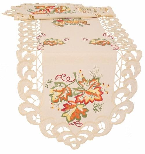 XD160919 Thankful Leaf Table Runner - Zoter Shop