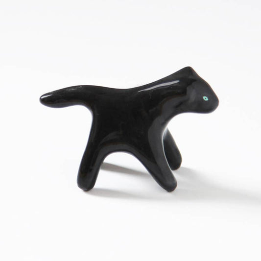 Dodo Toucan Mini Black Panther Ceramic Sculpture