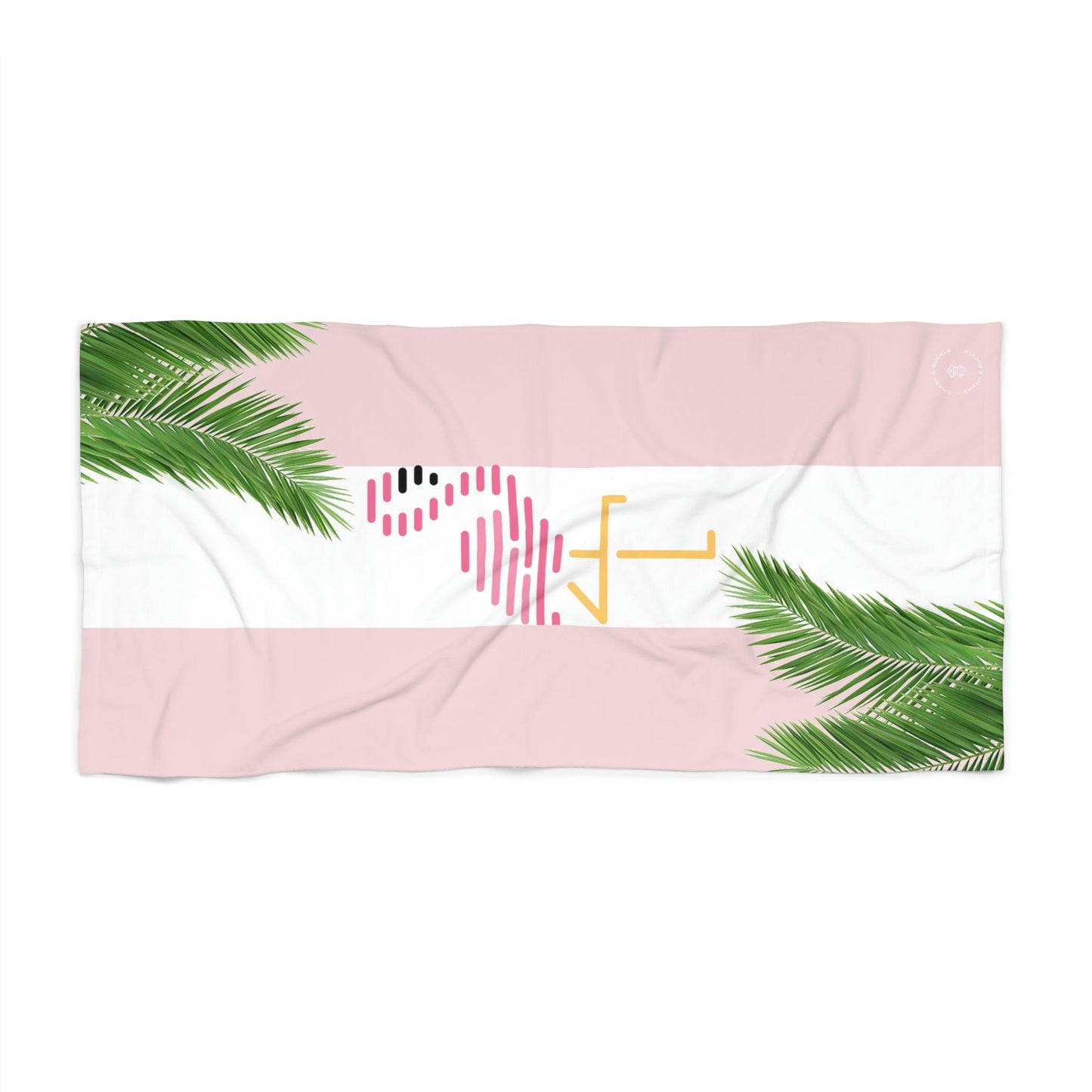 Flamingo Resort Beach Towel