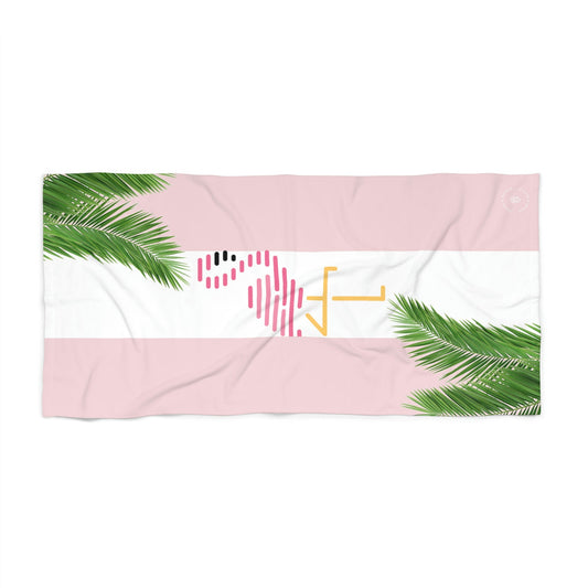 Flamingo Resort Beach Towel