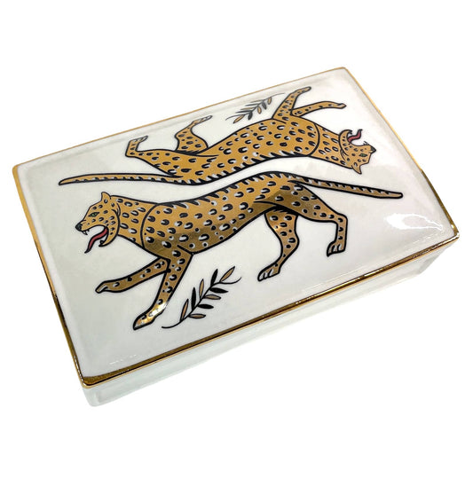 Spitfire Girl Ceramic Duo Leopard Box