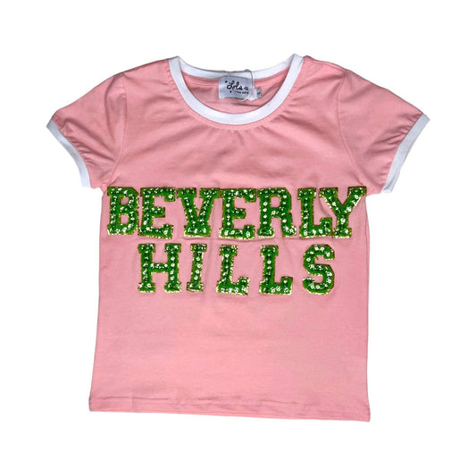 Crystal Beverly Hills Ringer Tee