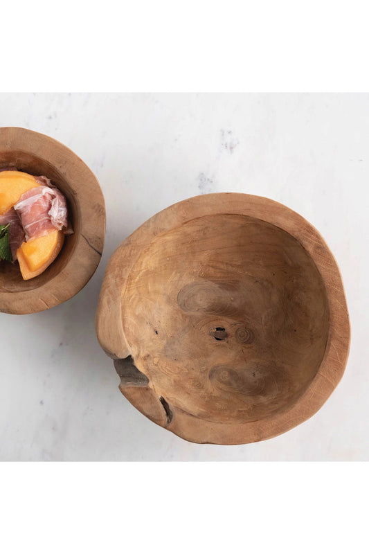 Organic Teakwood Bowl