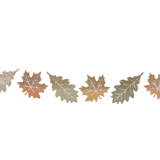 ELEGANT FALL LEAF GARLAND