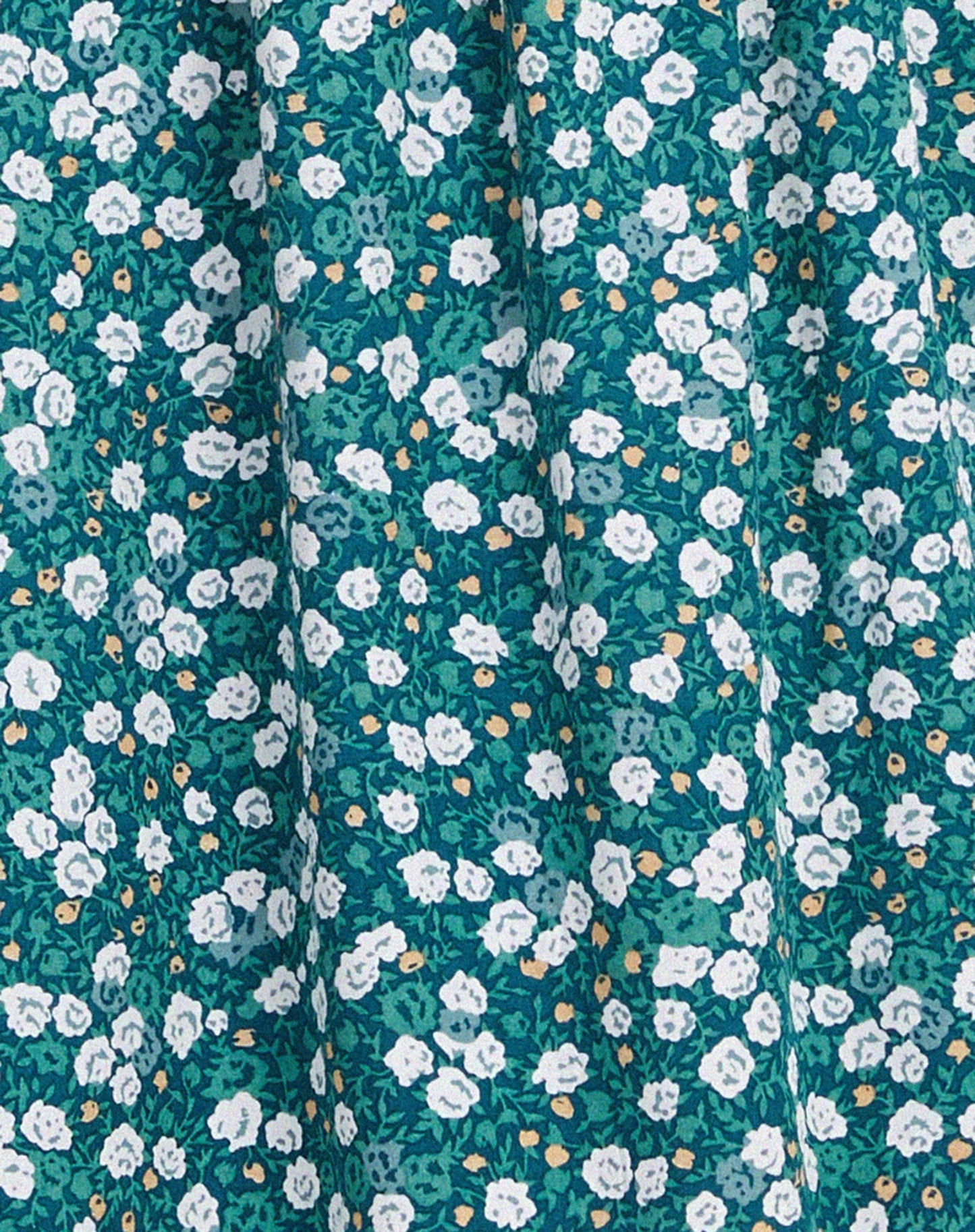 Galova Mini Dress in Floral Field Green