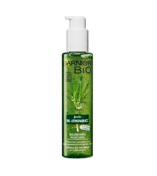 GARNIER BIO Lemongrass Invigorating Wash Gel - 150 ml