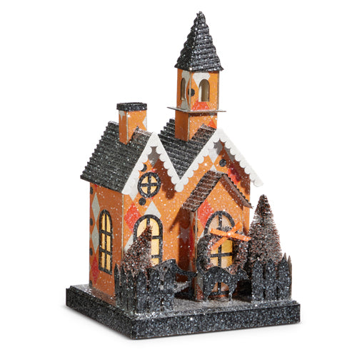 HALLOWEEN LIGHT UP CHURCH
