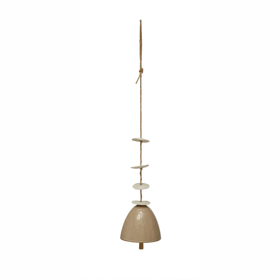 Hanging Stoneware Bells - Madison's Niche