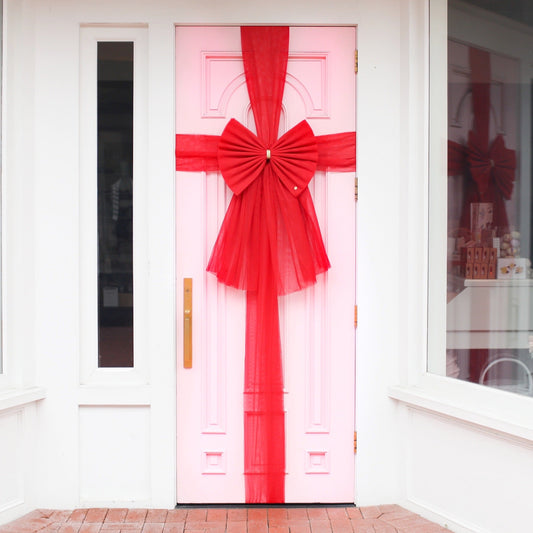 RED DOOR BOW
