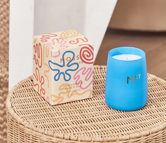 MOSS ST. Candle 320g - Honeysuckle Sage & Oak