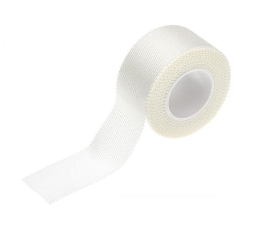 Caring Cloth Silk Adhesive Tape, White, 1" X 10 yd, Box of 12 60700669