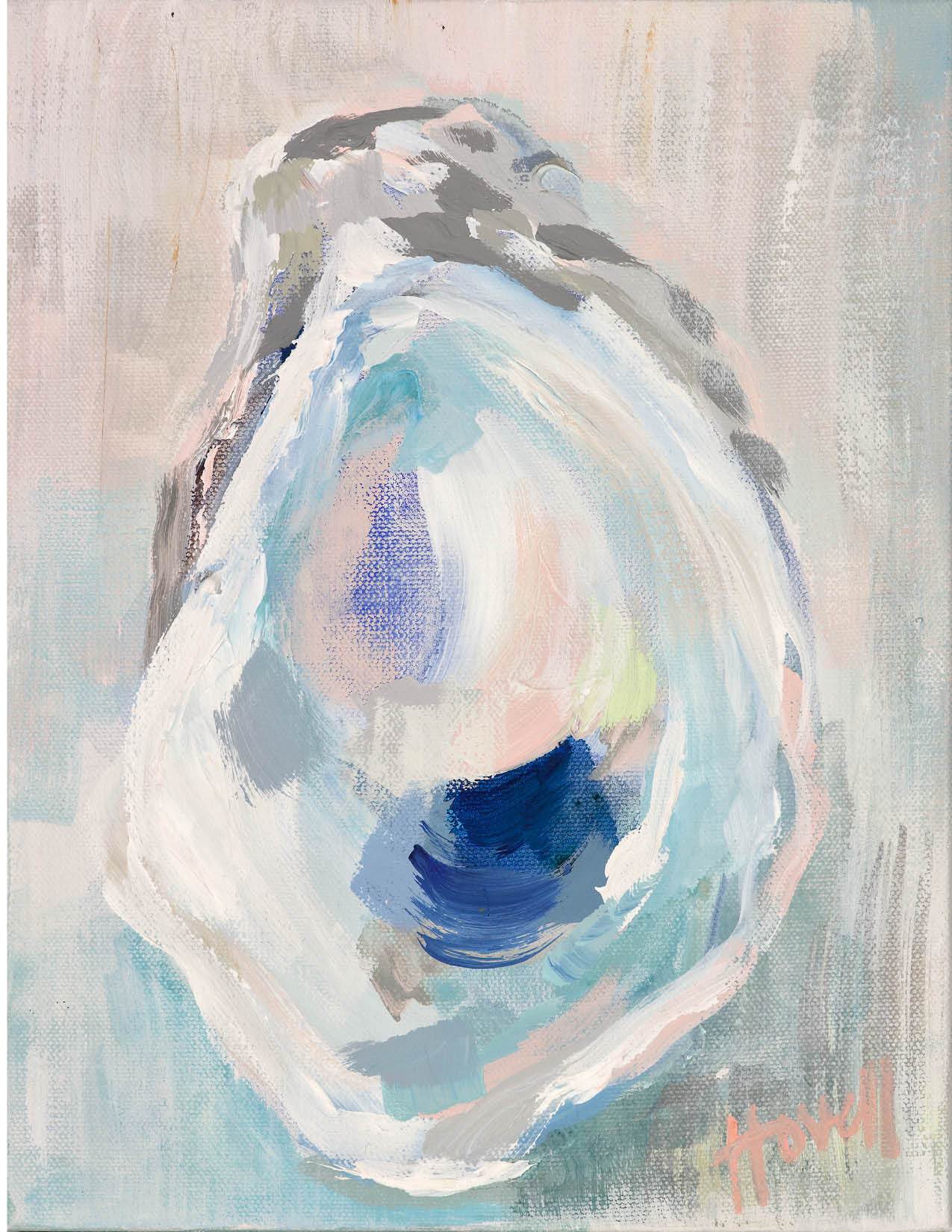Oyster Prints 11 x 14 Artwork Kim Hovell Moonstone
