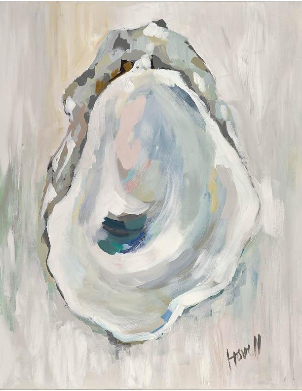 Oyster Prints 11 x 14 Artwork Kim Hovell Opal Shell 1