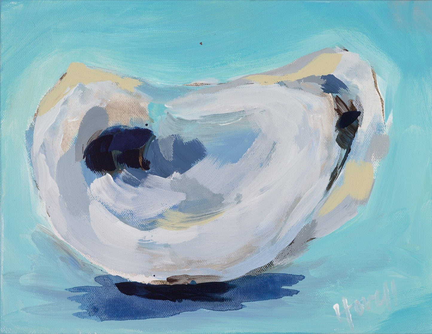 Oyster Prints 11 x 14 Artwork Kim Hovell Skylight