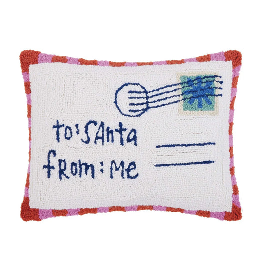DEAR SANTA LETTER HOOK PILLOW