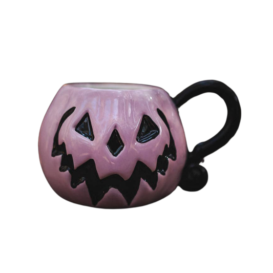 PINK JACK-O-LANTERN MUG