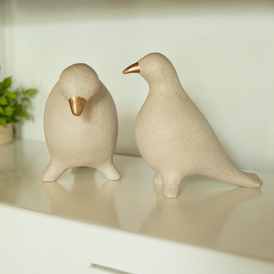 Posed-Dove-Ecomix-Accent-White-Decorative-Accessories
