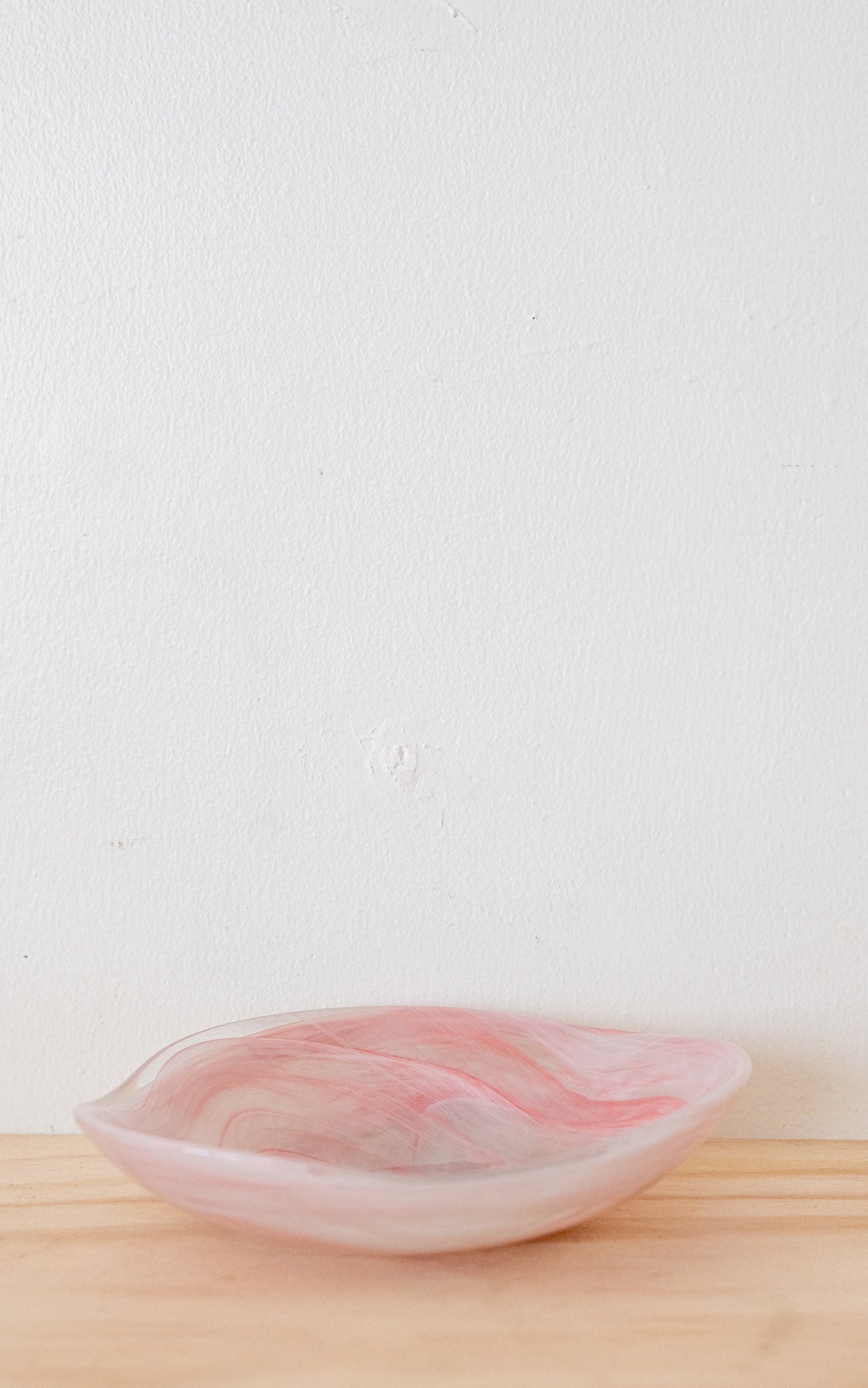 Pink Hand Blown Cath All