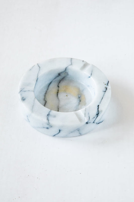 White Marble Ashtray