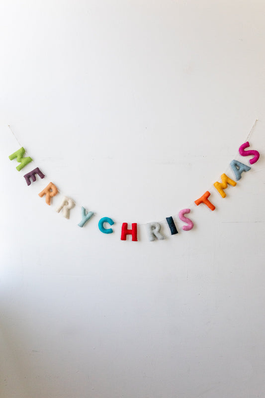 Merry Christmas Garland