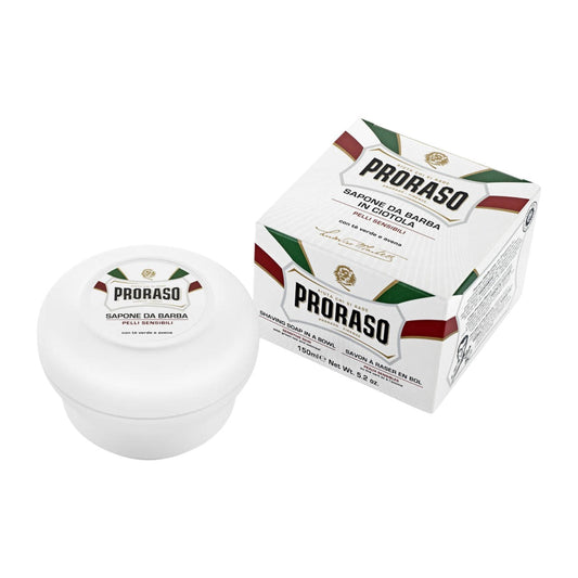 Proraso Shaving Soap Bowl: Sensitive Skin, 150ml