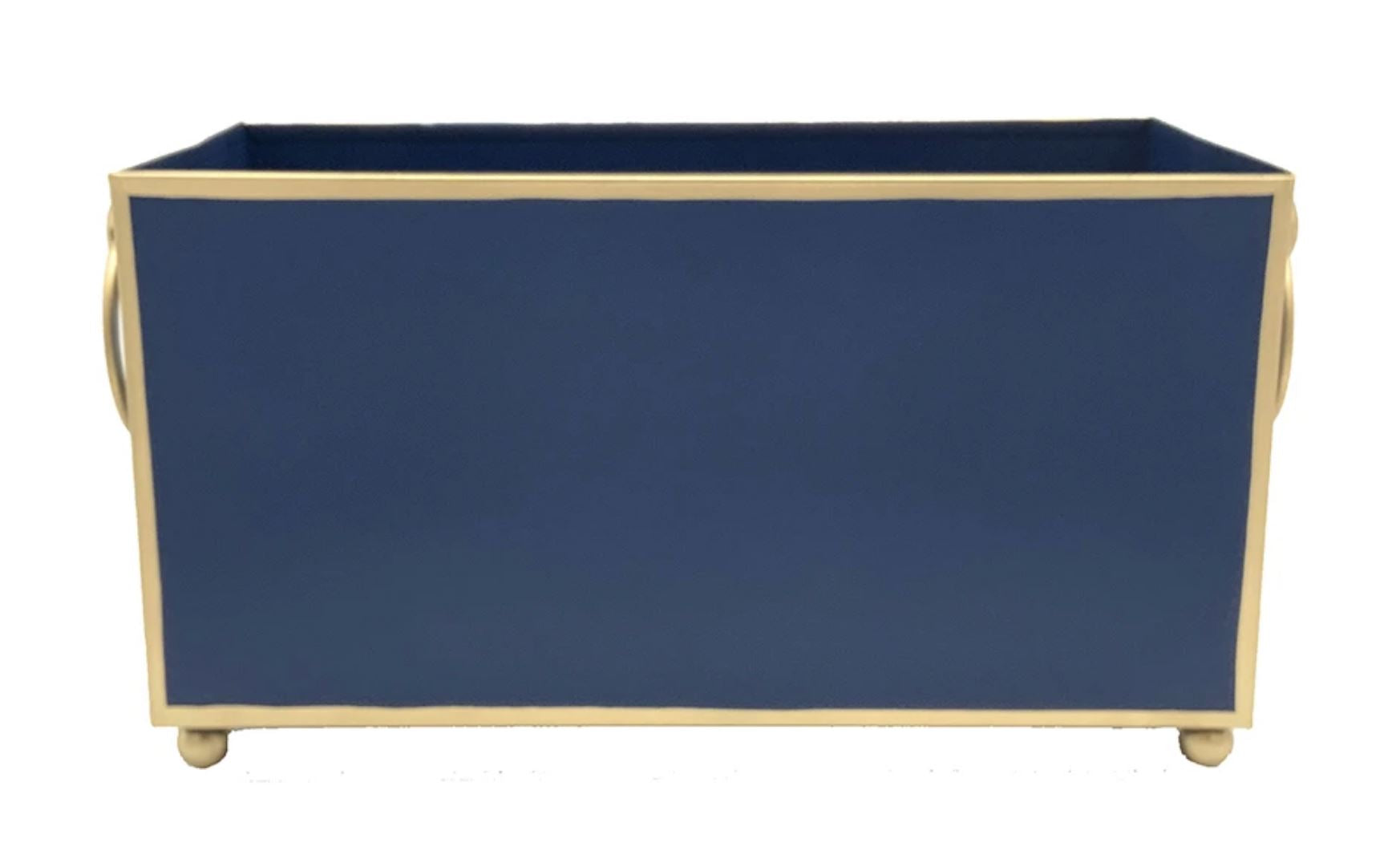 Rectangular Cachepot Home Decor Jayes Studio Navy