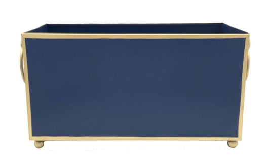 Rectangular Cachepot Home Decor Jayes Studio Navy